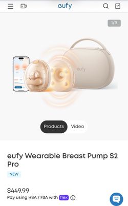 Eufy S2 Pro breast pump