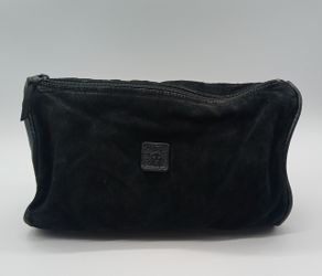 Vintage Anne Klein Suede Leather Handbag Clutch