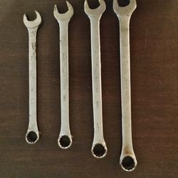 Vintage Vulcan 4 Piece Wrench Set Made In The USA 