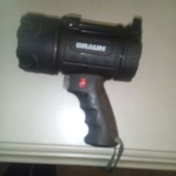 BRAUN Flashlight In Black 