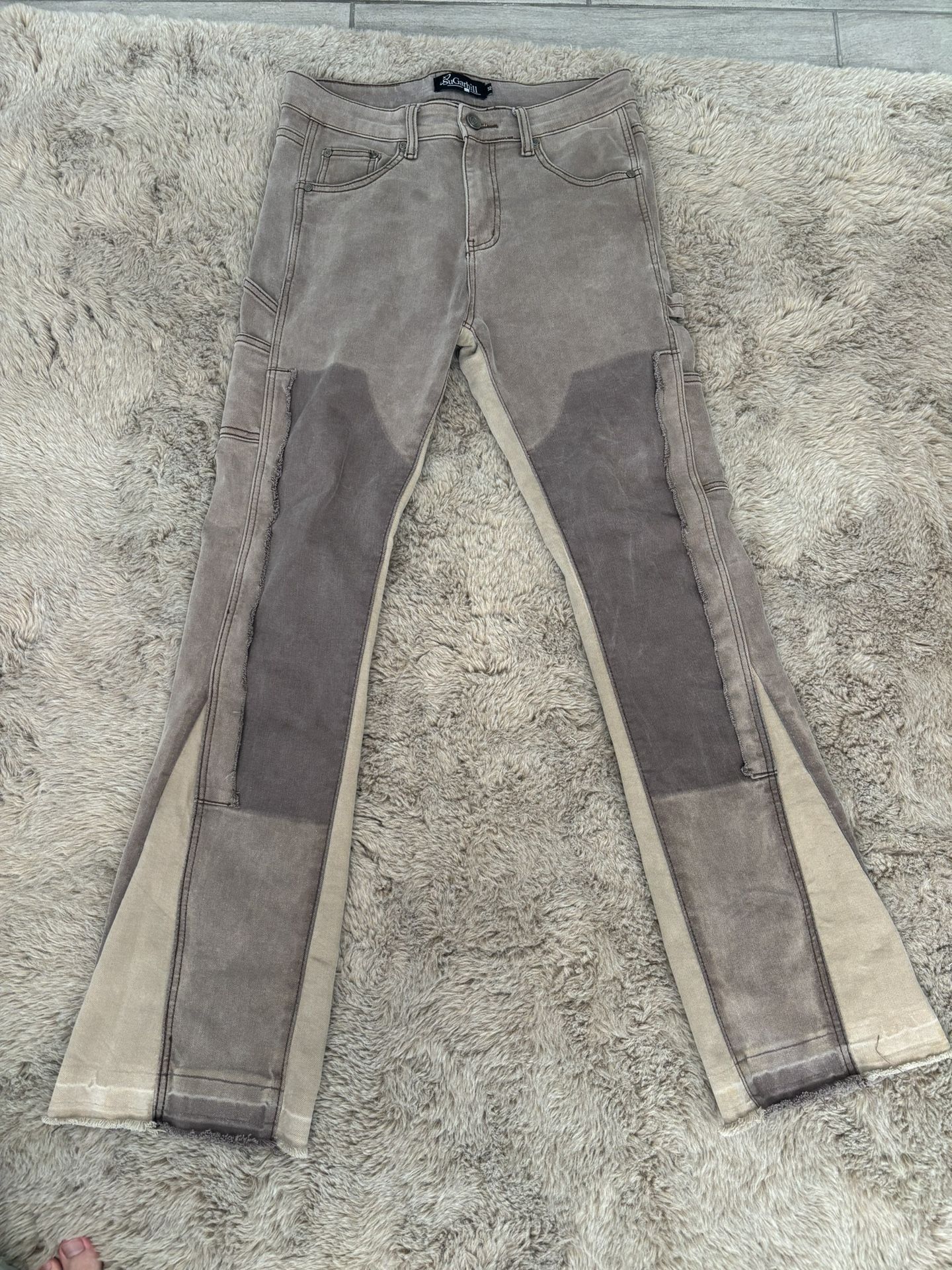 Mens Flared Jeans