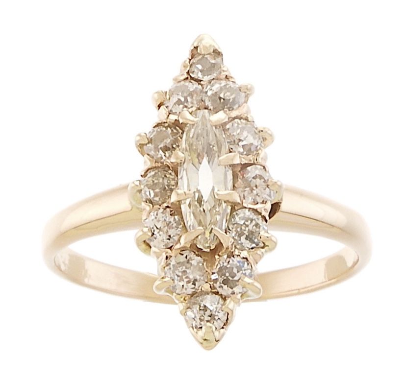 Vintage Diamond Ring-Gold