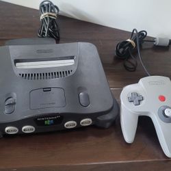 Nintendo 64 n64 video game console system