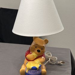 Winnie The Pooh Lamp Vintage 