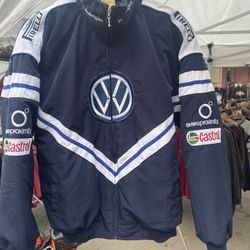 F1 Volkswagen Blue Jacket Size M and L