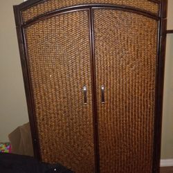 Brown Wooden Bedroom Set