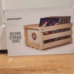 Crosley Vynl Record Storage Crate / Organizer 