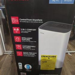 Toshiba
8,000 (DOE) BTU Portable Air Conditioner Cools 350 sq. ft. with Dehumidifier and Remote Control in White