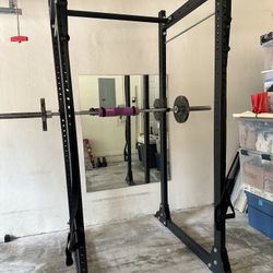 Weight Lifting Rack and Bench 