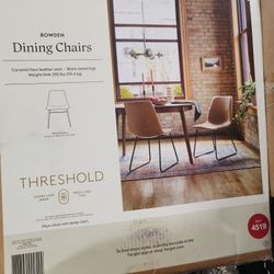 Threshold Dining Room Chairs X2