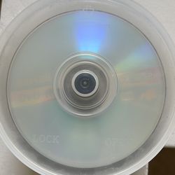 Unused blank DVD+R & CD-R discs