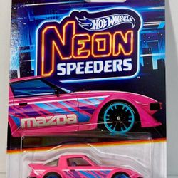 Hot Wheels Mazda RX-7 Neon Speeders