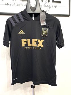 NWT Adidas Los Angeles FC 20/21 Home Jersey Size 13-14 Youth Boys