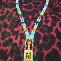 Beautiful Beaded Native Necklace