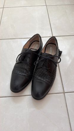 Cole Haan Women’s Black Leather Oxford Shoes Size 9
