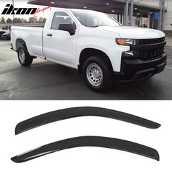 Fits 2019-2026 Chevy Silverado & GMC Sierra 1500 Standard Cab Tape on Window Visors