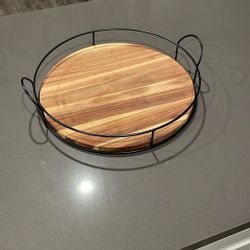 Crofton wood serving tray