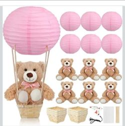 New 6pcs Baby Shower Table Centerpieces
