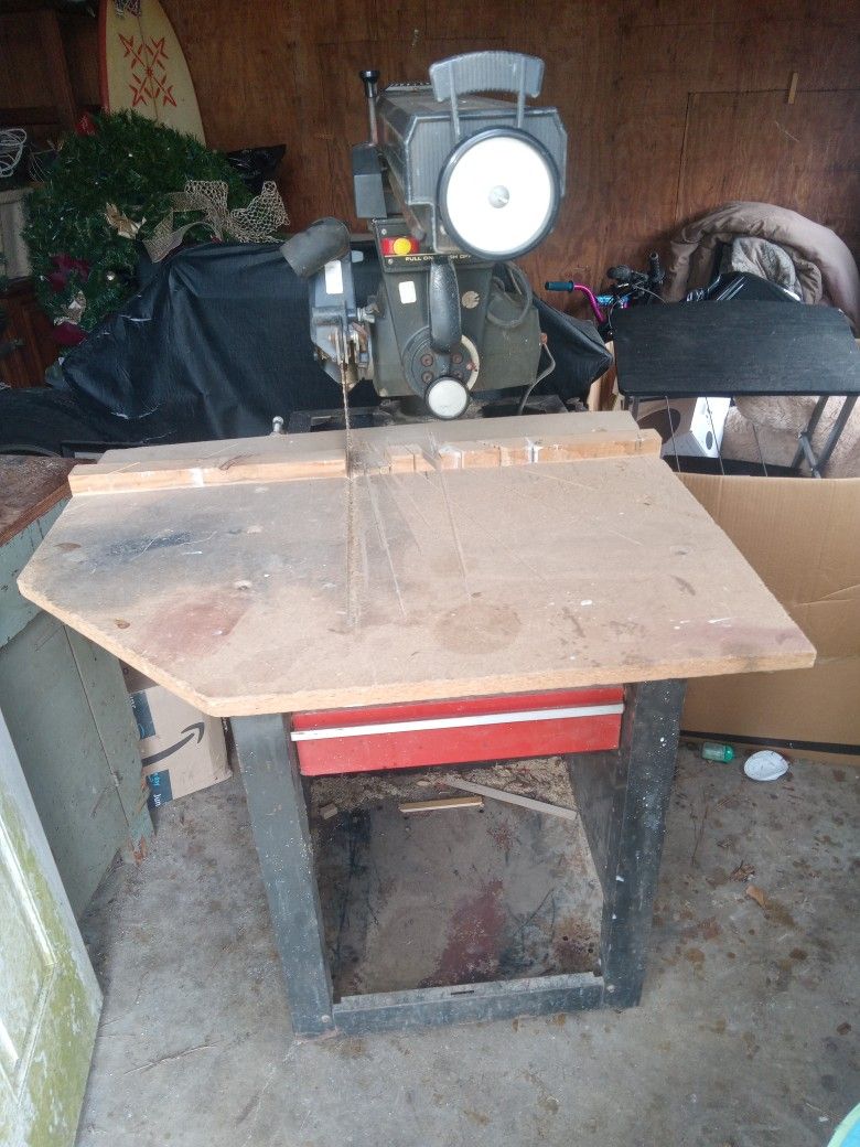 Radial Arm Saw 10 Inch Blade 