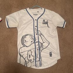 Custom Dak Baseball Jersey Sz L