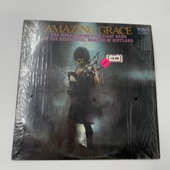 The Pipes & Drums Regimental Brigade of Scotland Amazing Grace LP 1972 RCA
