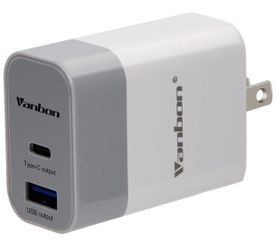USB C Wall Charger, Vanbon 18W Power Delivery PD Charger/QC Quick Charger for iPhone Xs/XS Max/XR/X/8, Galaxy S9 S8, iPad Pro 2018 and More