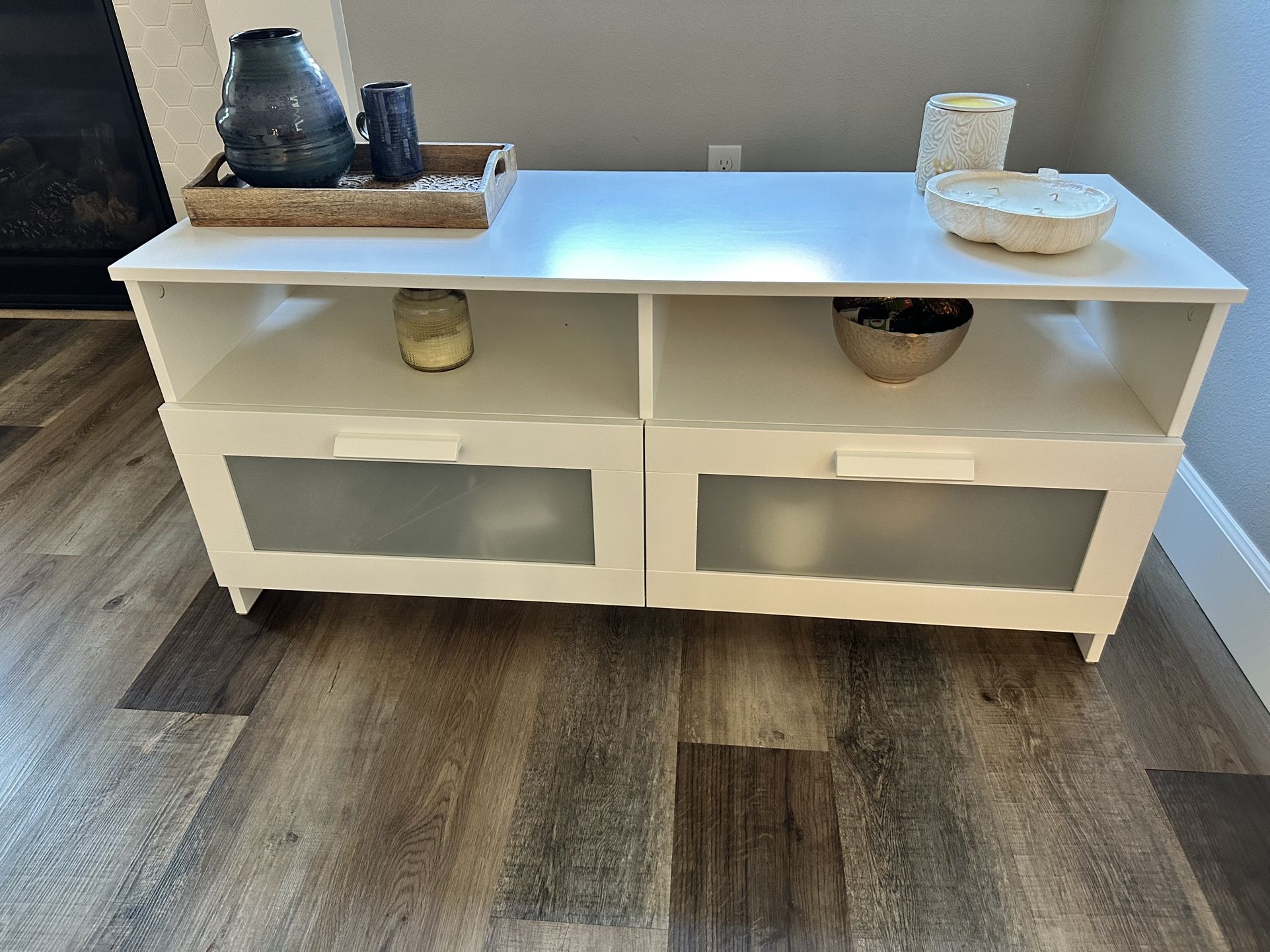 TV Stand Unit with Drawers - Brimnes IKEA