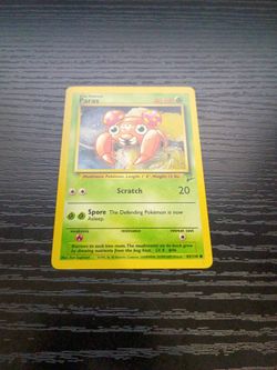 Pokemon Paras Base Set 2 85/130