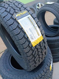 New set of tires aplus 275 70 18 lt