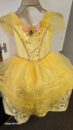 Disney Princess Belle Girls Costume Dress