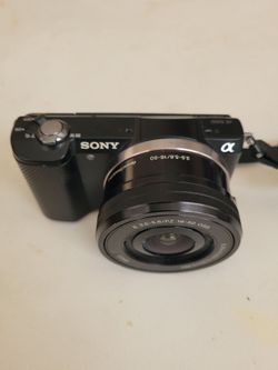 Sony a5000 With 16-50mm Lens.