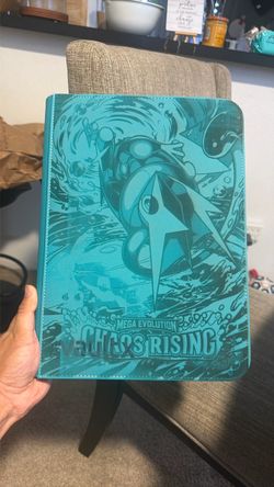[ERROR]9 Pocket Teal VaultX binder featuring greninja