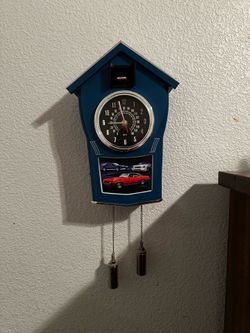 Bradford exchange Chevy cuckoo clock
