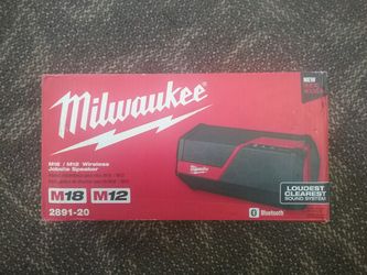 2891-20 Wireless Jobsite Speaker with Bluetooth