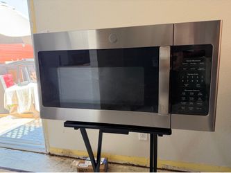 GE 30-Inch Over-the-Range Microwave – Stainless Steel