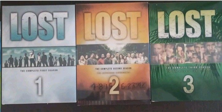 "Lost" Seasons 1-3 TV Series DVD - SHIPPING IS AVAILABLE