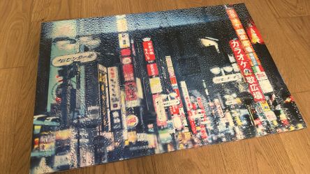 Tokyo Shinjuku Artwork Wall Canvas