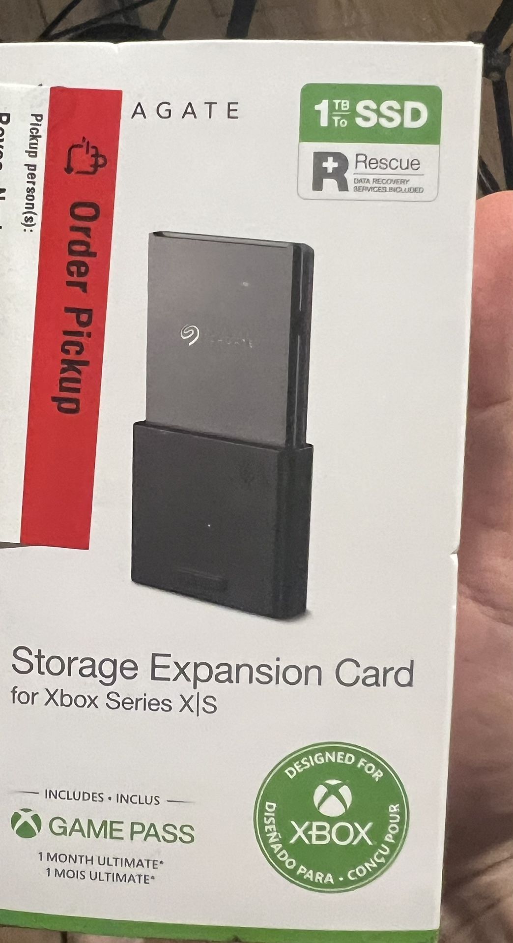 Xbox Storage expansion card