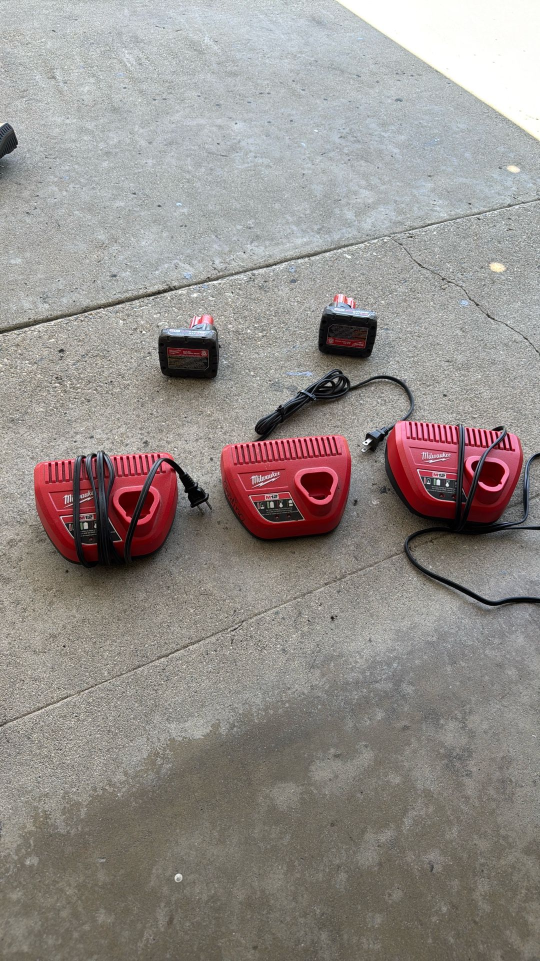 Milwaukee Batteries & Chargers