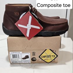 Twisted X Safety Toe Shoes Size 8