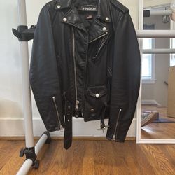 Schott NYC Motorcycle Jacket, Womens XS