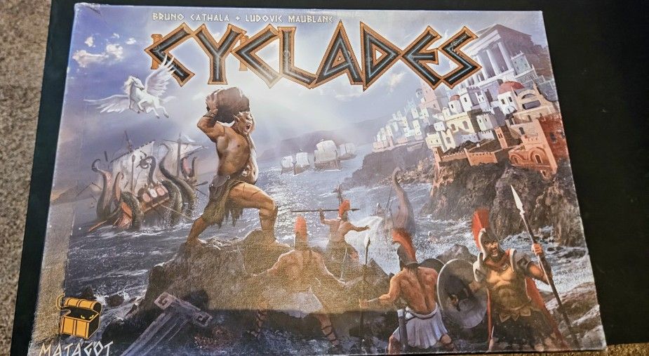 CYCLADES Board
Game 100%
COMPLETE 2009 AWARD WINNER