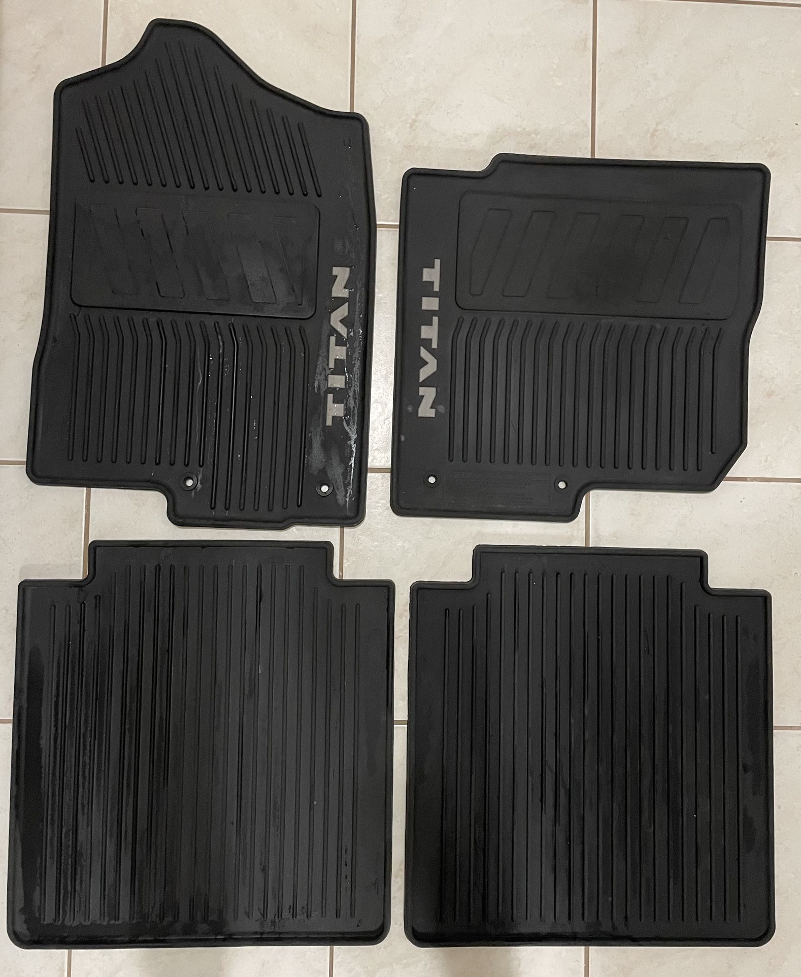 Nissan Titan All Weather Floor Mats