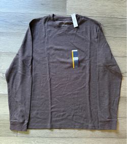 NEW-Men’s George Thermal Crew Shirt Size Large