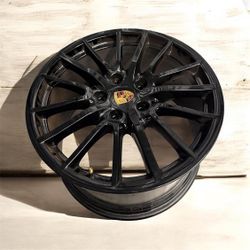 OEM 19" Porsche 911 (997) Wheels - Gloss Black - Set of 4