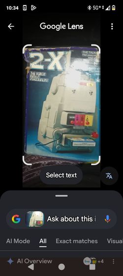 1970 collector 2XL Robot w/ Atrax tapes