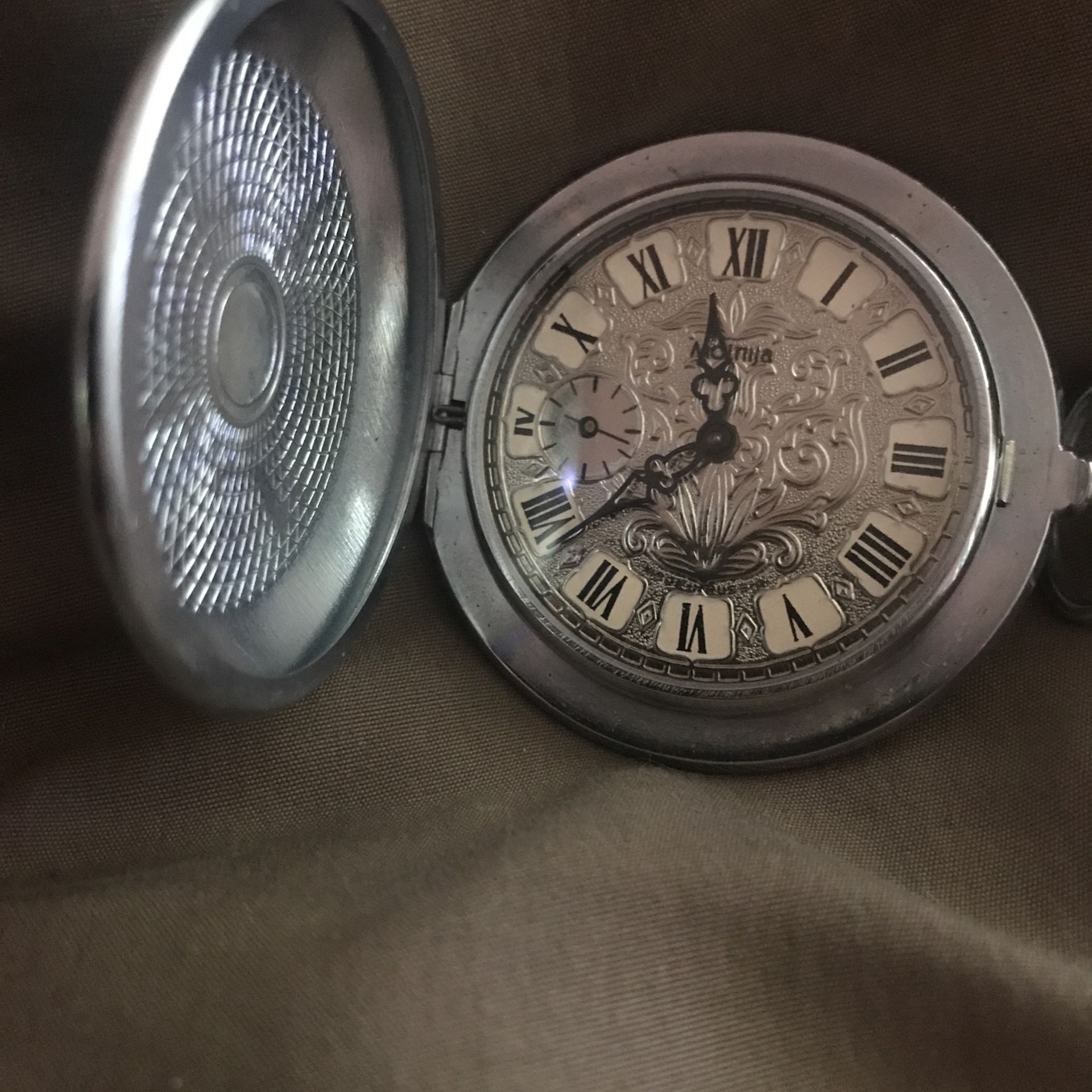 Russian Edition Windup Molnija Pocket Watch 1(contact info removed)