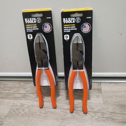Klein tools  lineman's. Pliers 9"