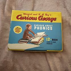 Curious George Hooked On Phonics Book Set