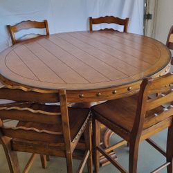 Ornate Dining Room Set + Dresser